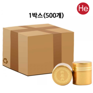 무광 전체금 한문공진단 라인 2줄 청병 (소) 1박스 500개 공진단청병